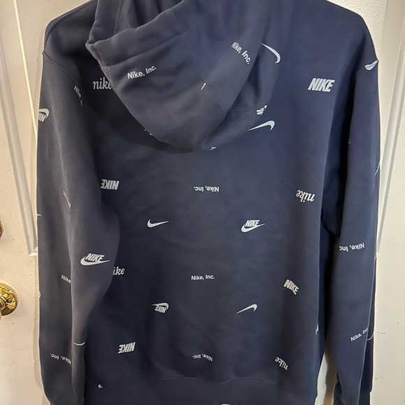 SOLD-Nike Men’s hoodie. Size small.
New, without tags.  Marine Blue. - Picture 3 of 3